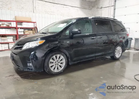 2019 Toyota Sienna Xle Premium 7 Passenger z USA, uszkodzony, nr VIN 5TDDZ3DC1KS223080
